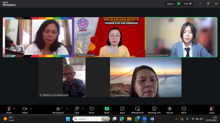 Adaptif di Era Digital, Jurusan Ilmu Komunikasi Sukses Selenggarakan Ujian Proposal Secara Daring